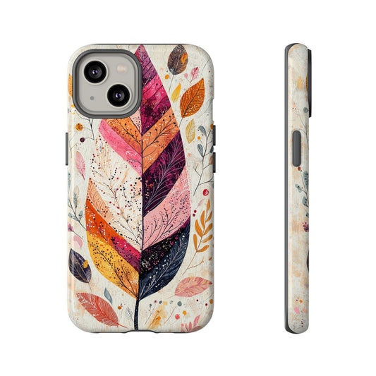 Boho Harvest Leaf Phone Case for iPhone, Pixel & Samsung