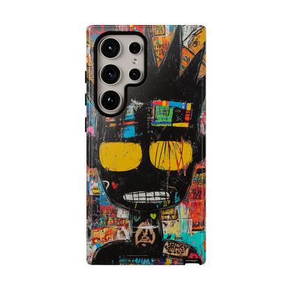 Jean-Michel Basquiat Phone Case – Contemporary Art Design - iPhone, Samsung & Google Pixel Cover - Artistic Painting Case,  Art Lover Gift