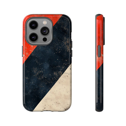 Urban Grit – Grunge Stripe Abstract Phone Case for iPhone, Samsung & Pixel