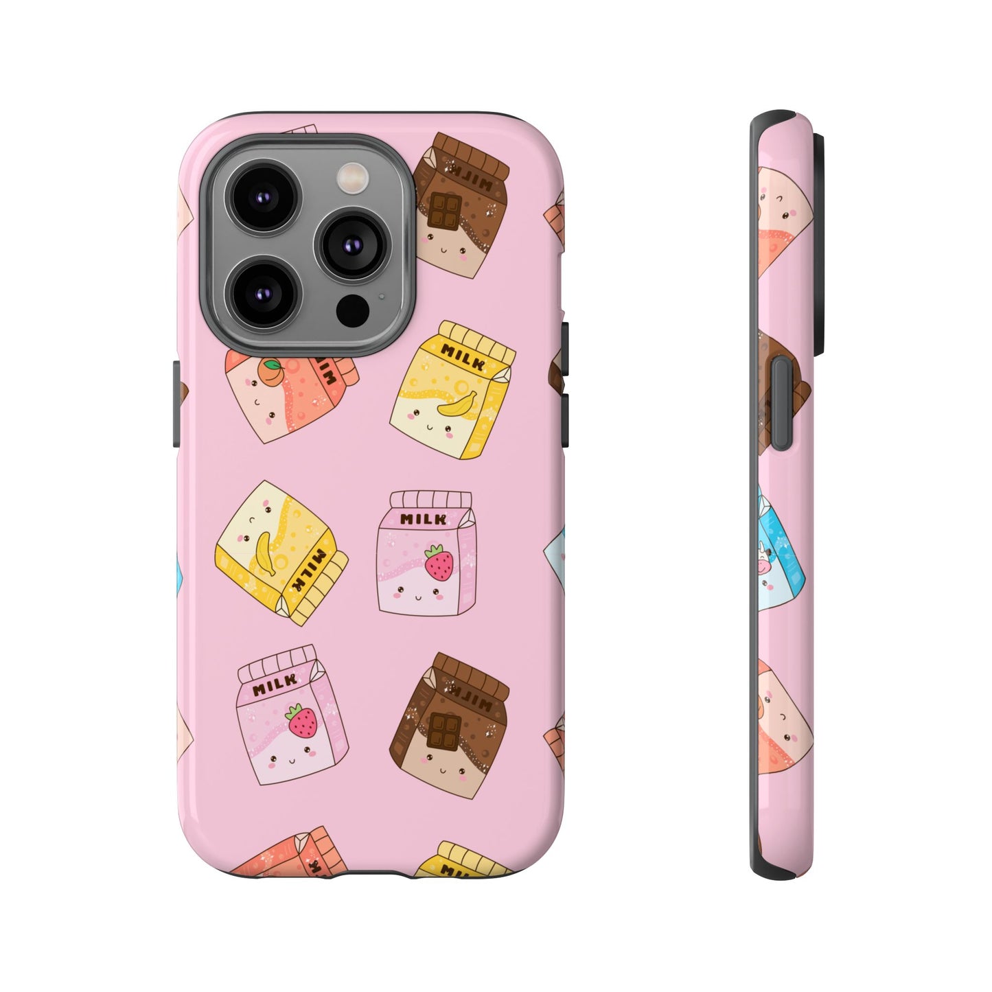 Kawaii Milk Carton Phone Case for iPhone, Google Pixel, Samsung