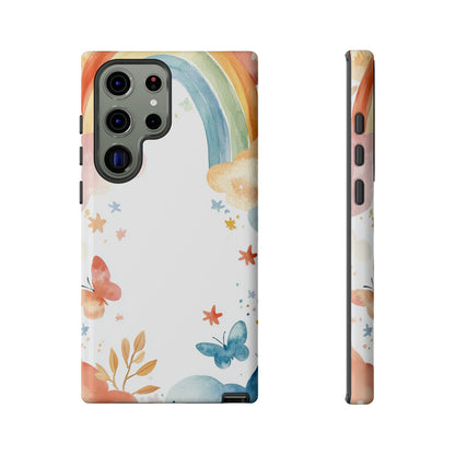 Dreamy Skies & Rainbows Watercolor Phone Case for iPhone, google Pixel & Samsung