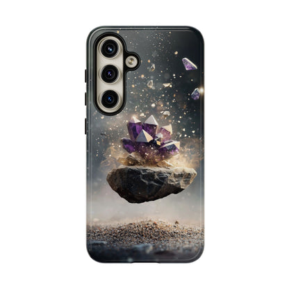 Mystic Amethyst Stones Phone Case for iPhone, Samsung & Google Pixel