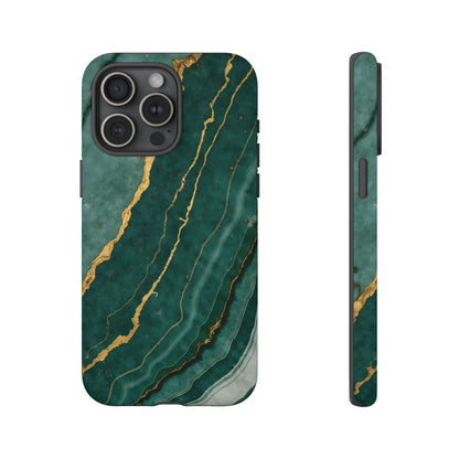 Jade Green Marble Case Design