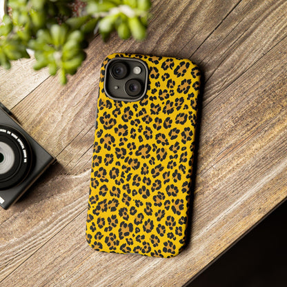 Leopard Texture Printed Back Cover Case phone