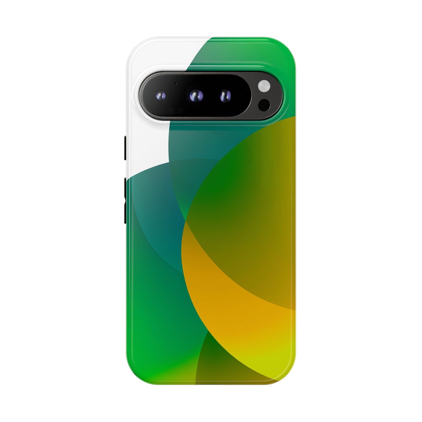 Verdant Bloom – Abstract Gradient Phone Case for iPhone, Samsung & Pixel