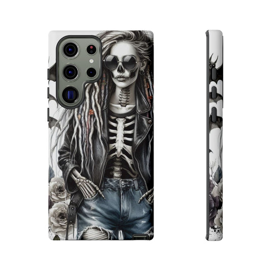 Skull Queen – Gothic Skeleton & Dark Grunge Mobile Cover