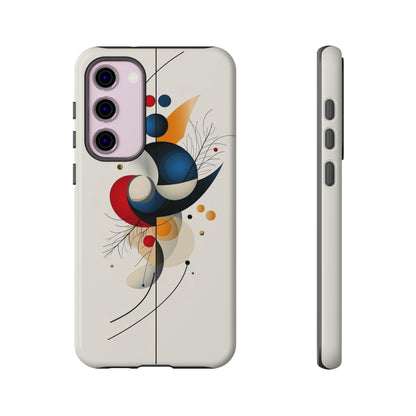 Celestial Balance – Abstract Geometric Phone Case for iPhone, Samsung & Pixel