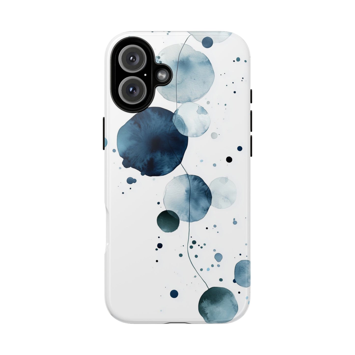 Midnight Drops Watercolor Phone Case for iPhone, google Pixel & Samsung