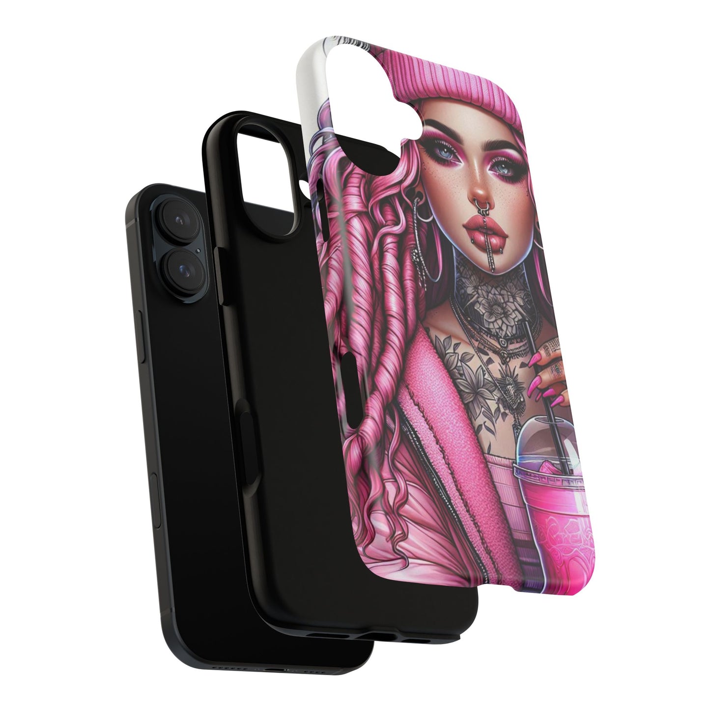 Pink Rebellion – Edgy Street Style & Tattooed Chic Mobile Cover