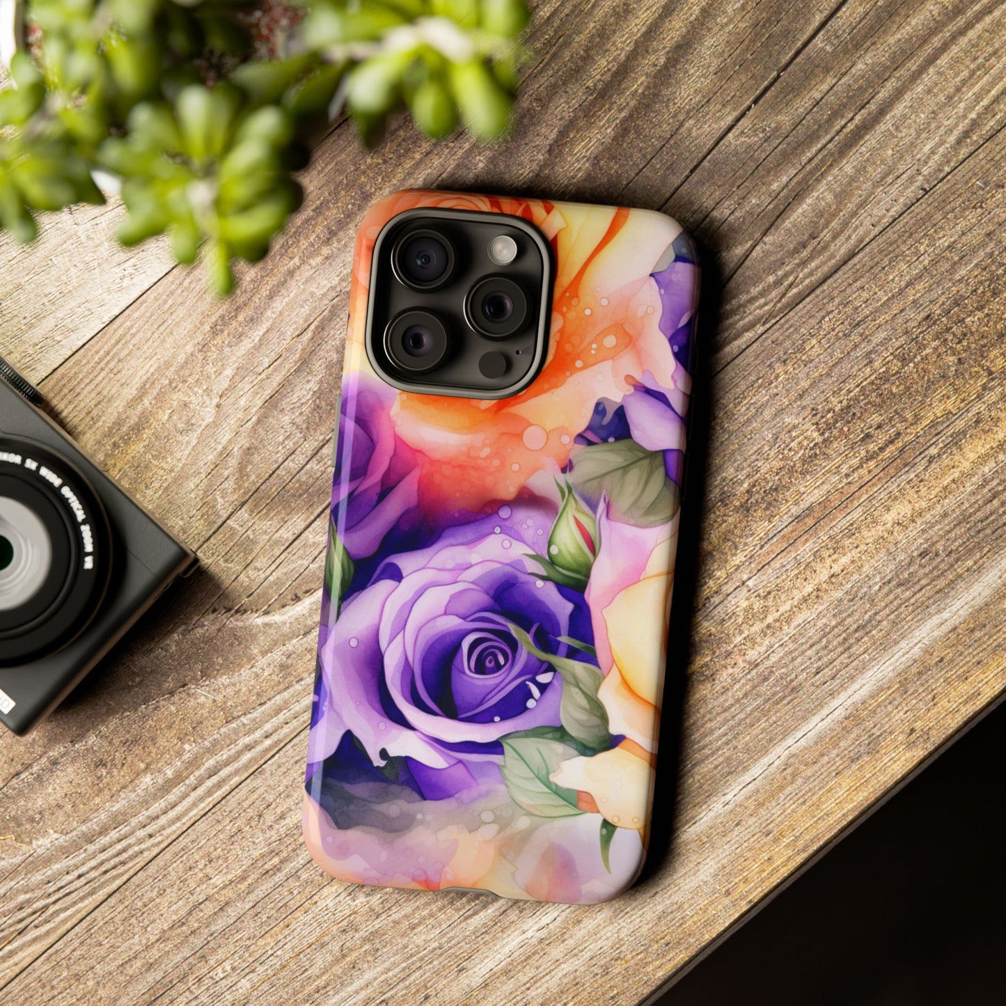 Elegant Rose Blossom Mobile Case