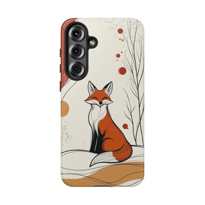 Smiling Fox: Playful Forest Charm Phone Case for iPhone, Samsung & Pixel