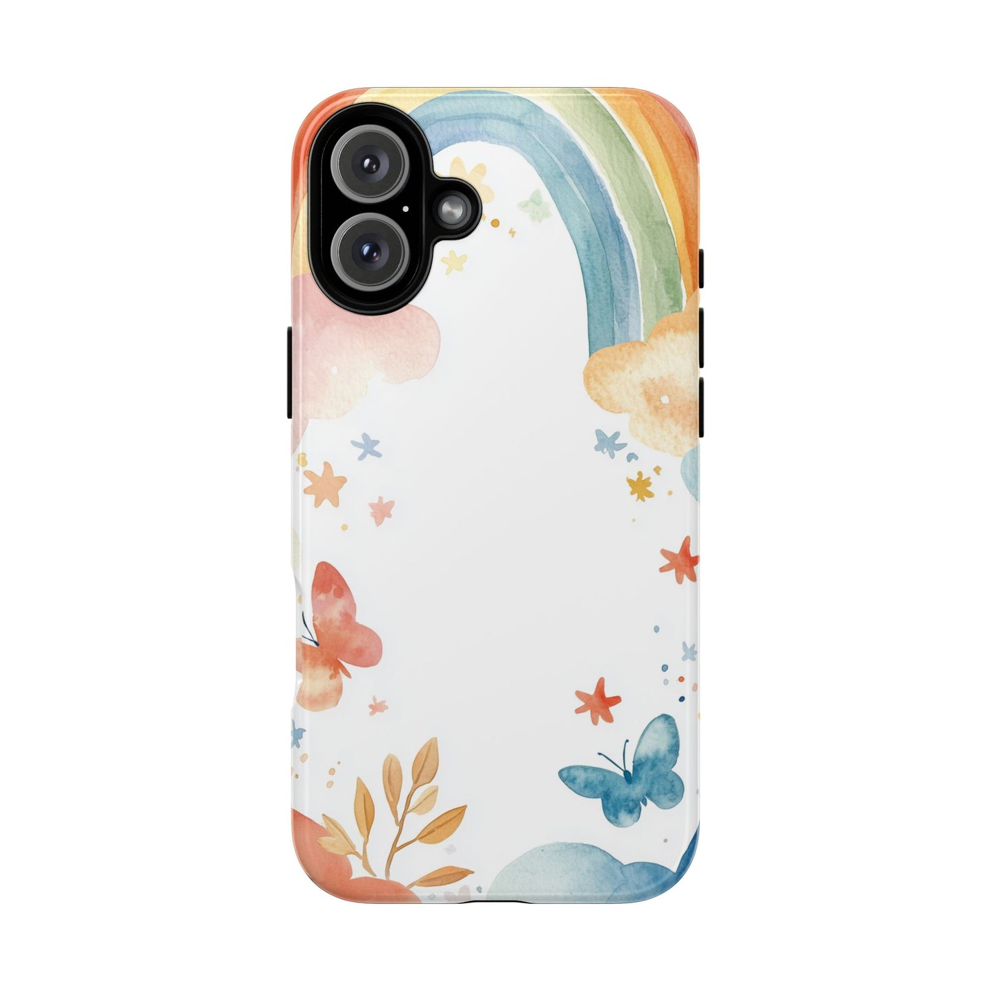 Dreamy Skies & Rainbows Watercolor Phone Case for iPhone, google Pixel & Samsung