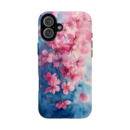 Pastel Petal Rain Watercolor Phone Case for iPhone, google Pixel & Samsung