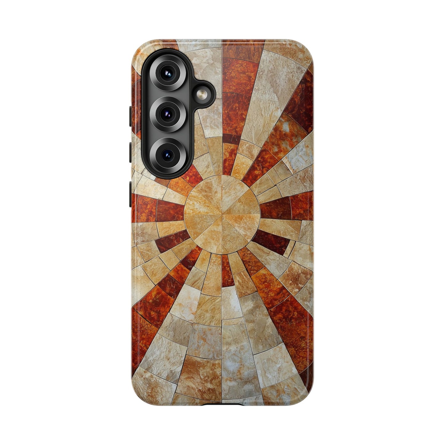 Boho Radiance Stone Mosaic Phone Case for iPhone, Pixel & Samsung