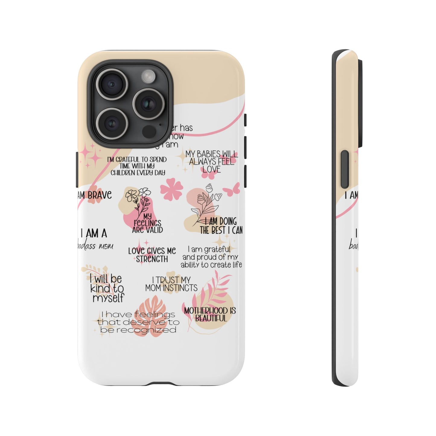 Motivational Quotes Phone Case – iPhone, Samsung & Google Pixel Inspirational Cover