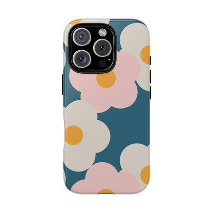 Retro Floral Phone Case – Vintage Aesthetic for iPhone, Samsung & Google Pixel