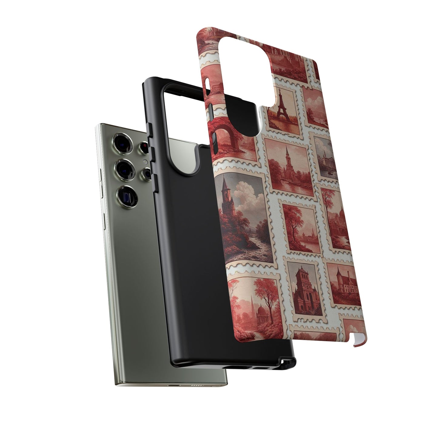 Vintage Postcard Stamps Phone Case