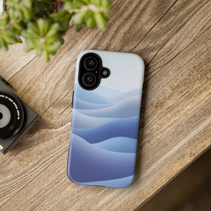 Intricate Abstract Wavy Landscape phone case