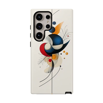 Celestial Balance – Abstract Geometric Phone Case for iPhone, Samsung & Pixel
