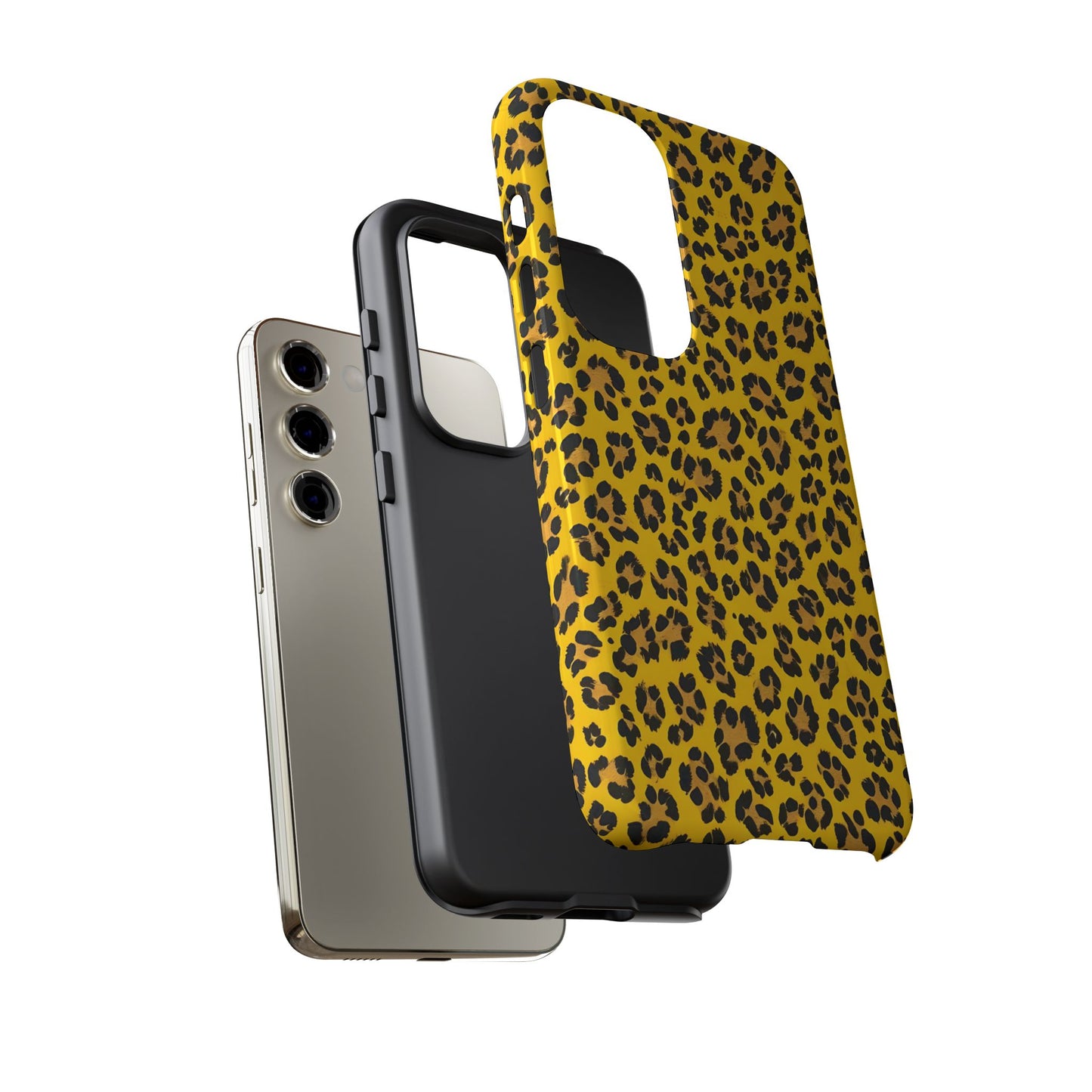 Leopard Texture Printed Back Cover Case phone