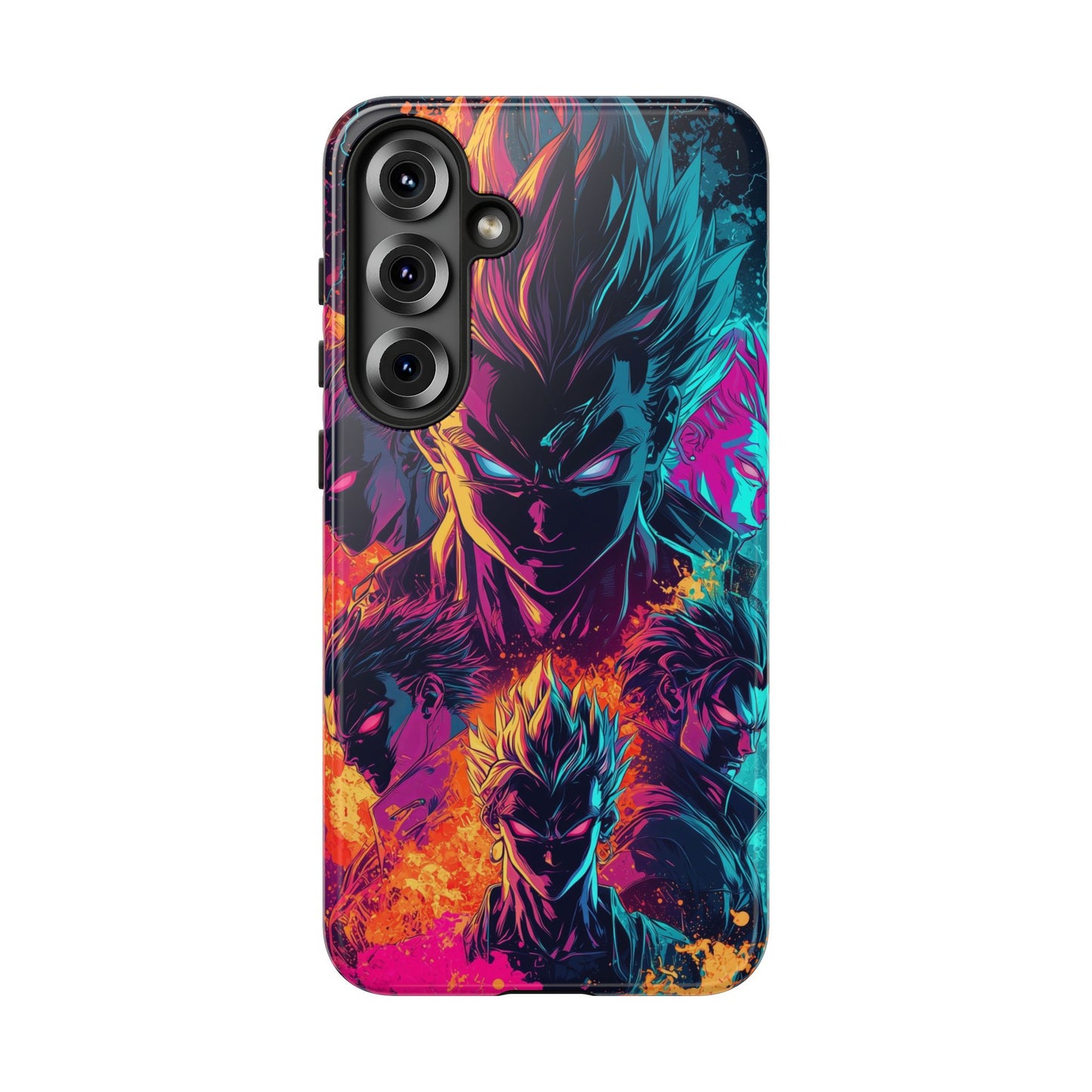 Multiverse Saiyan Rebellion | Comic-Style Anime Warriors Explosion Phone Case for iPhone, Samsung & Pixel