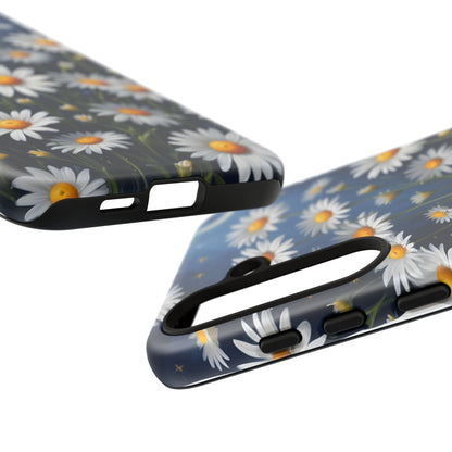 Witchy Daisy Flowers Phone Case Vintage Botanical Cover
