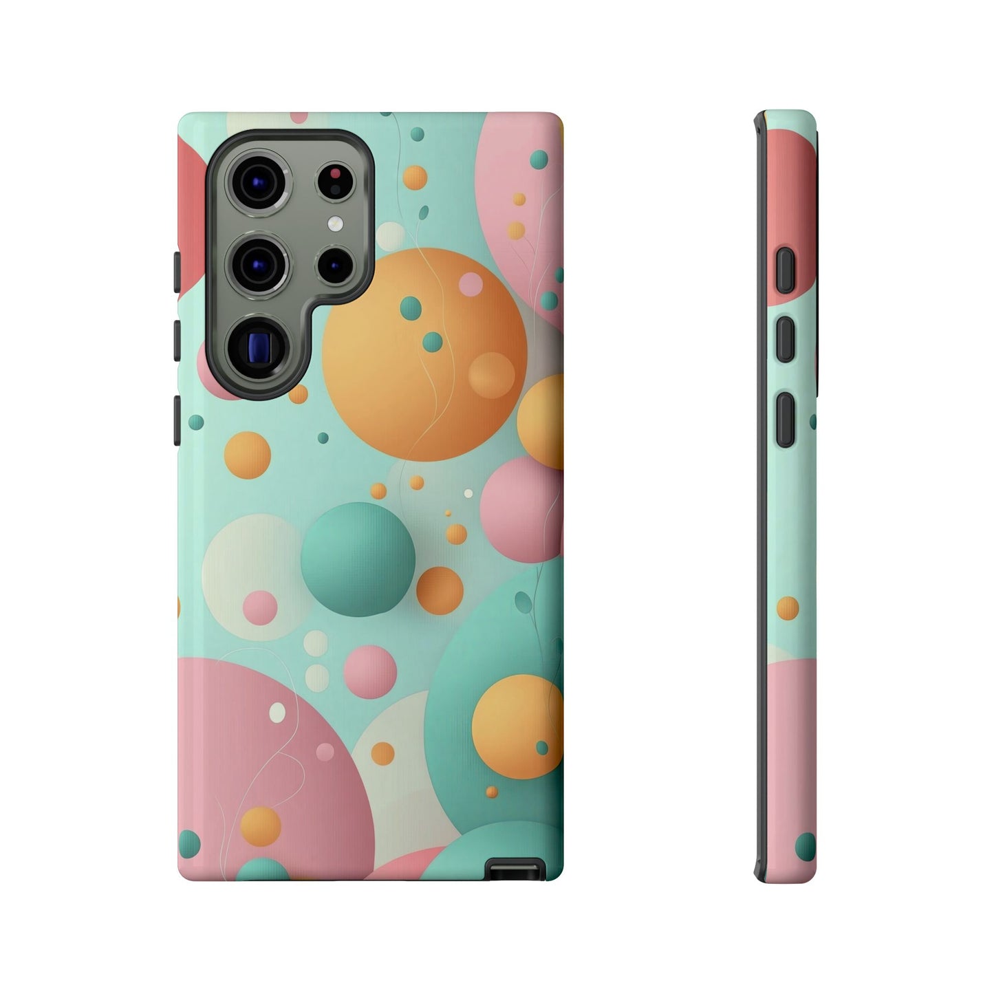 Bubble Pop Delight – Abstract Food-Themed Phone Case for iPhone, Samsung & Pixel