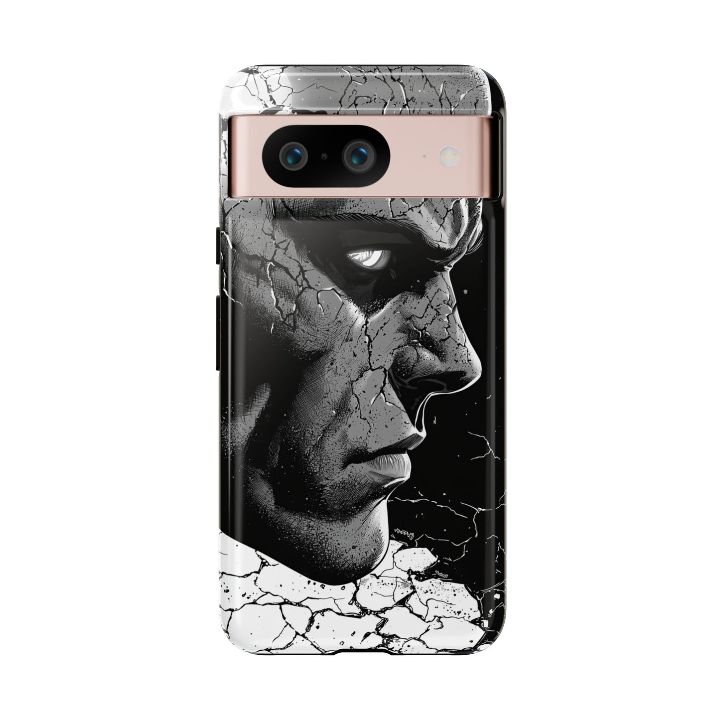 Shattered Reflections of a Symbiotic Soul: The Rise of a Dark Anti-Hero Phone Case for iPhone, Samsung & Pixel