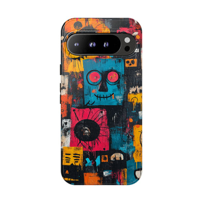 Jean-Michel Basquiat Art Phone Case – Modern Aesthetic Cover - iPhone, Samsung & Google Pixel Cover - Artistic Painting Case,  Art Lover Gift
