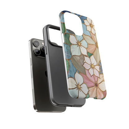 Floral Symphony: Stained Glass Elegance