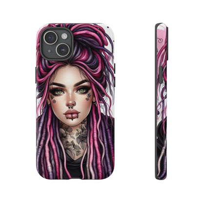 Neon Gothic Beauty Mobile Case