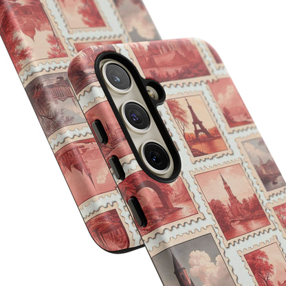 Vintage Postcard Stamps Phone Case