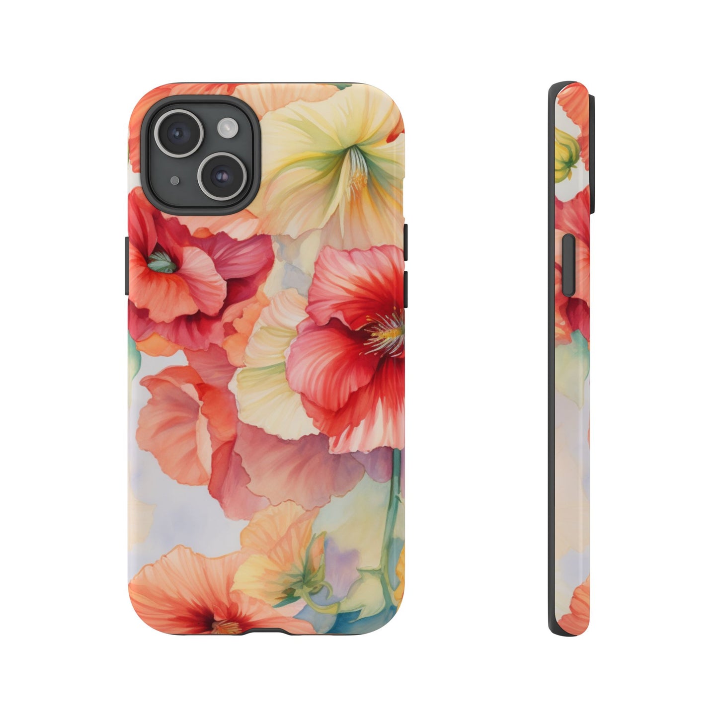 Floral Harmony Watercolor Mobile Case