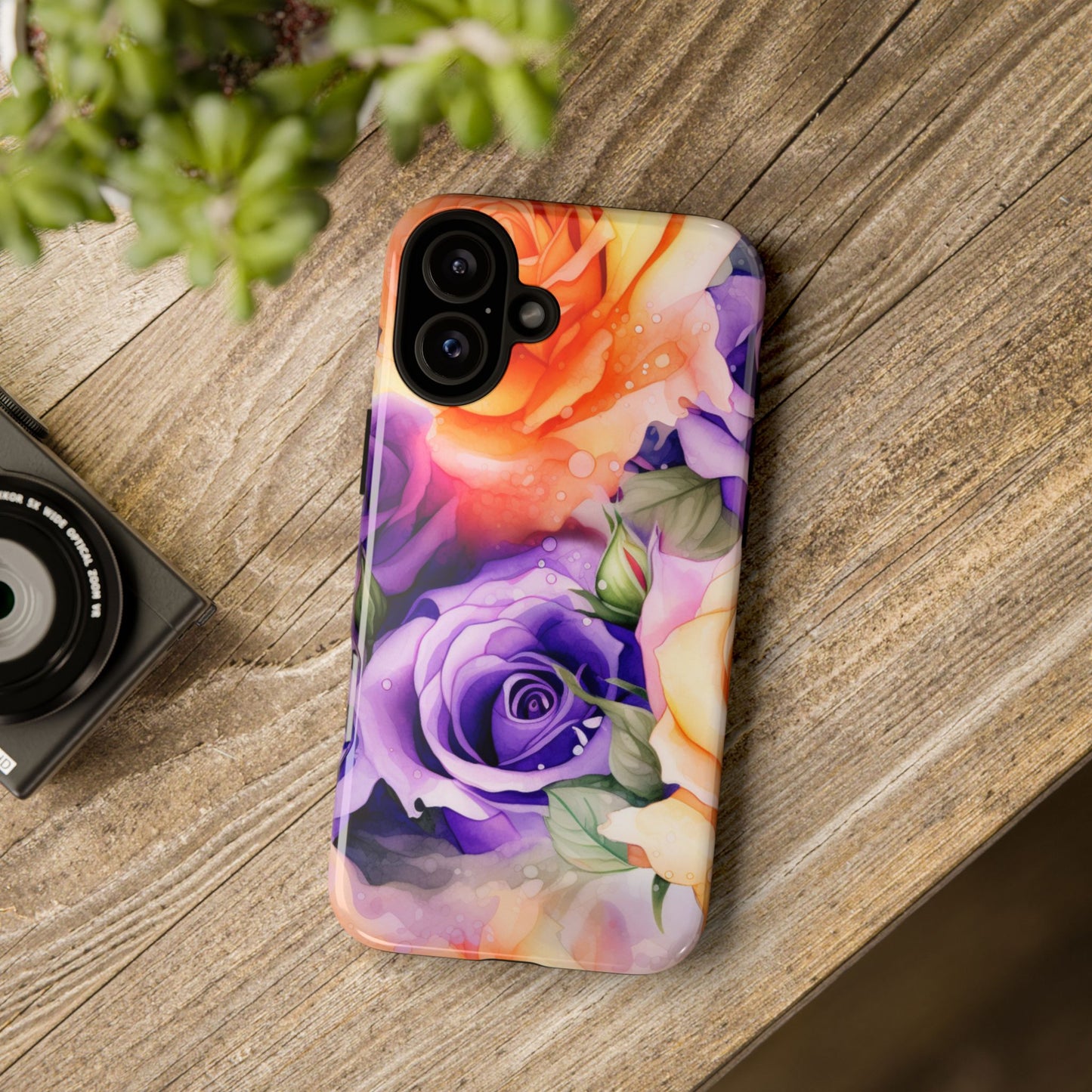 Elegant Rose Blossom Mobile Case