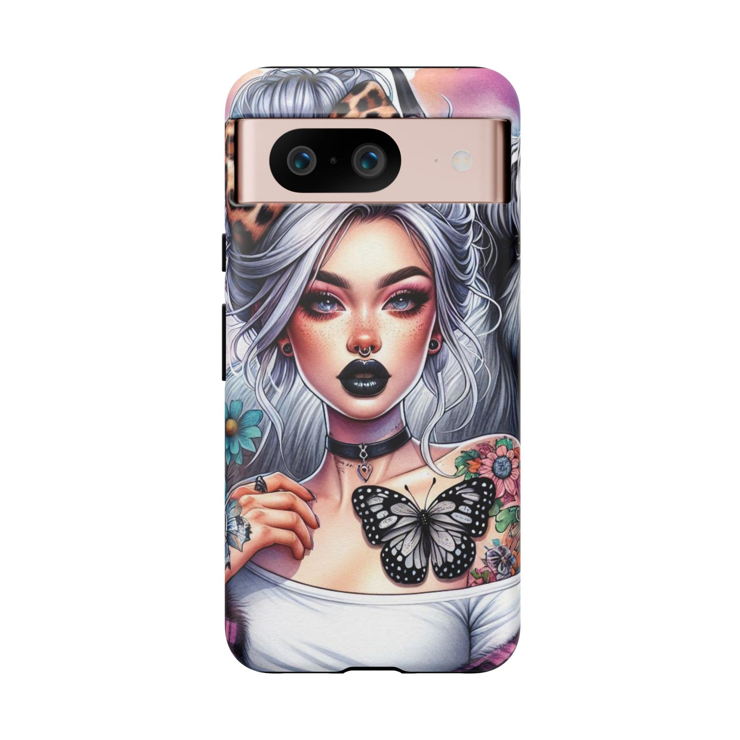 Wild Spirit – Gothic Chic & Nature Fusion Mobile Cover