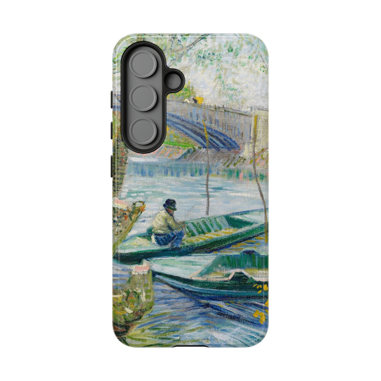 Vincent Van Gogh Fisherman Painting Phone Case - Art Case for iPhone, Samsung & Google Pixel