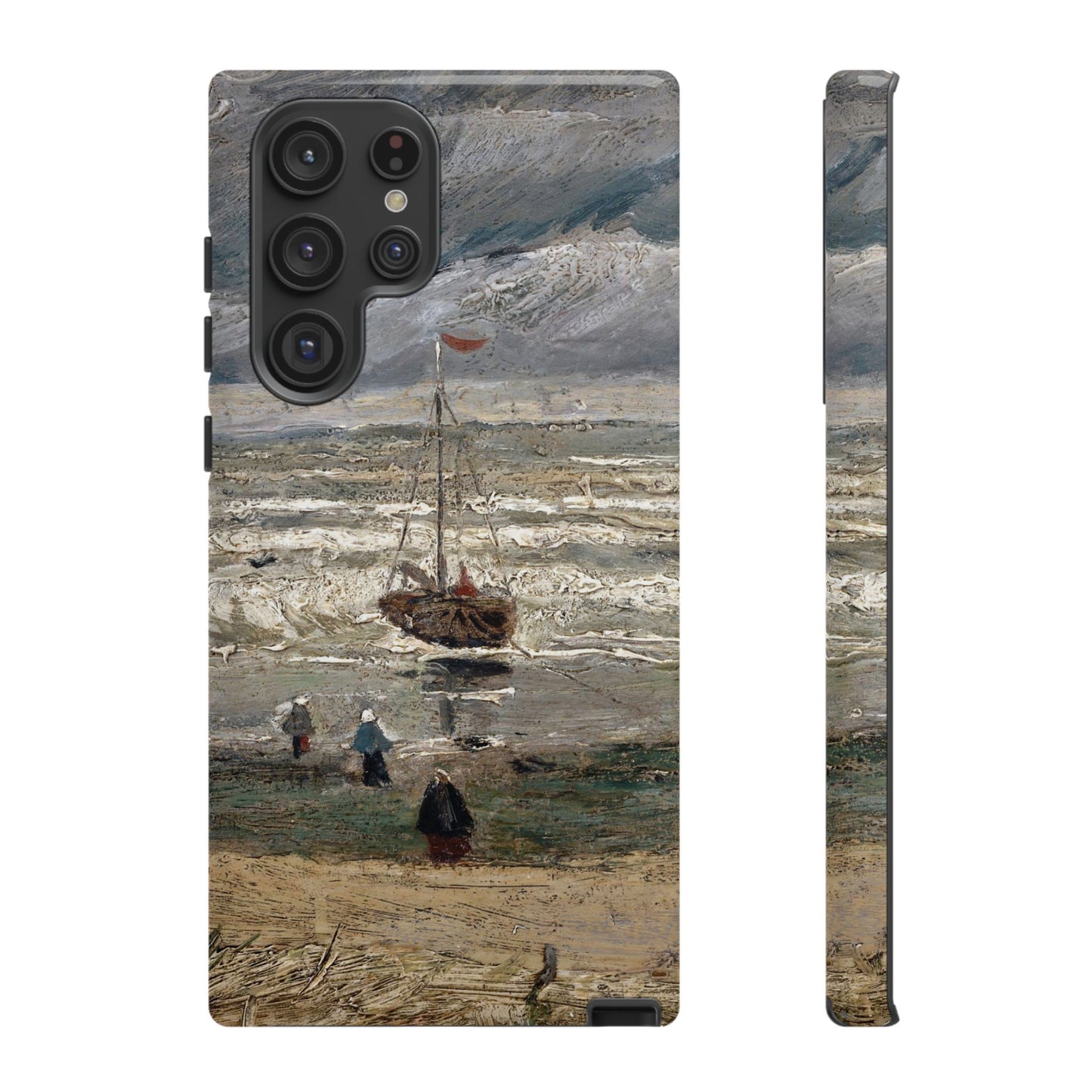 Vincent Van Gogh Phone Case - iPhone, Samsung, Google Pixel Cover - Ocean & Boat Painting Phone Case - Van Gogh Art Gift - Nautical Phone Case, Coastal Life Lover Gift