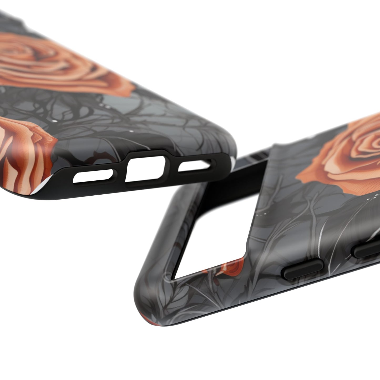 Mystic Noir Rose Mobile Case