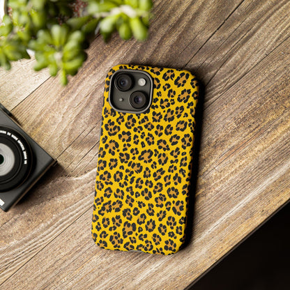 Leopard Texture Printed Back Cover Case phone