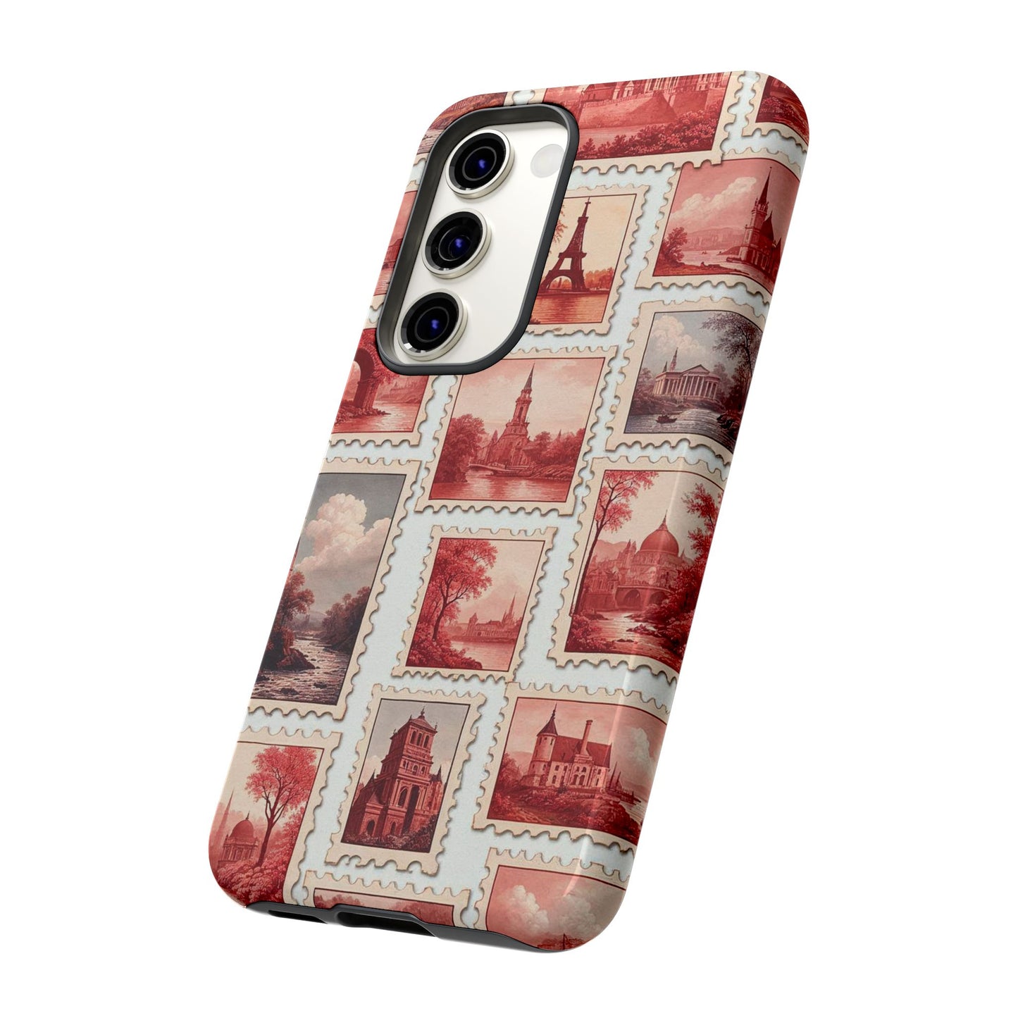 Vintage Postcard Stamps Phone Case