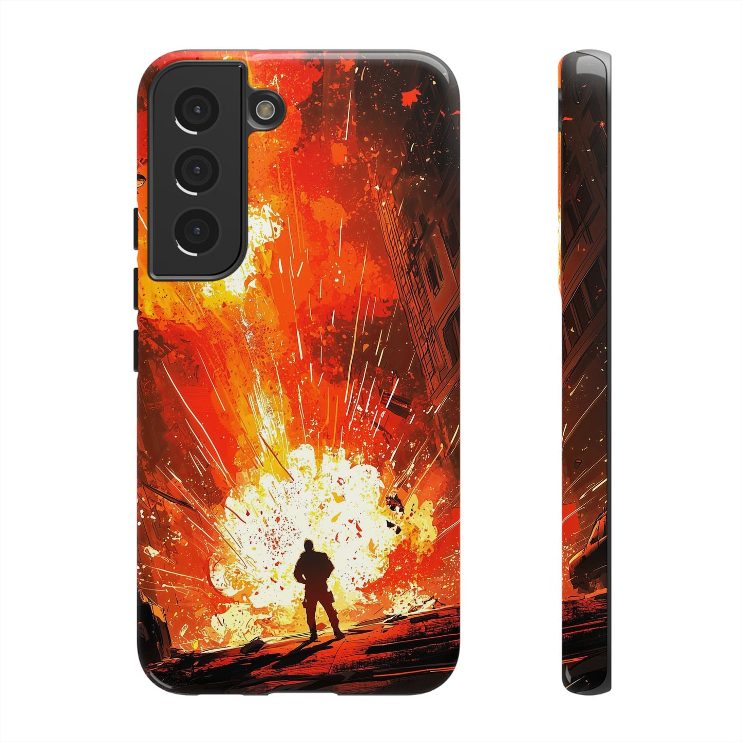 Last Man Standing | Explosion Hero Phone Case for iPhone, Samsung & Pixel
