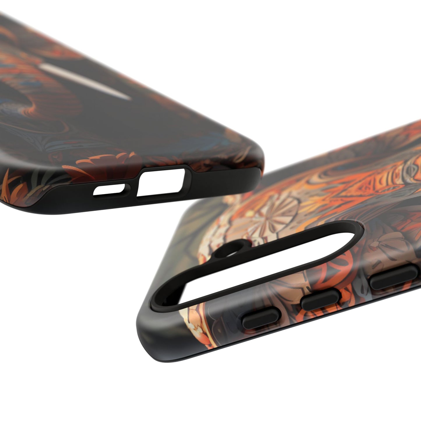 Elegant Artistic Elephant Mobile Cover – Intricate Paper-Cut Design