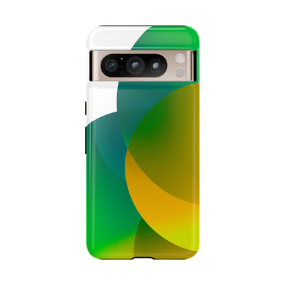 Verdant Bloom – Abstract Gradient Phone Case for iPhone, Samsung & Pixel