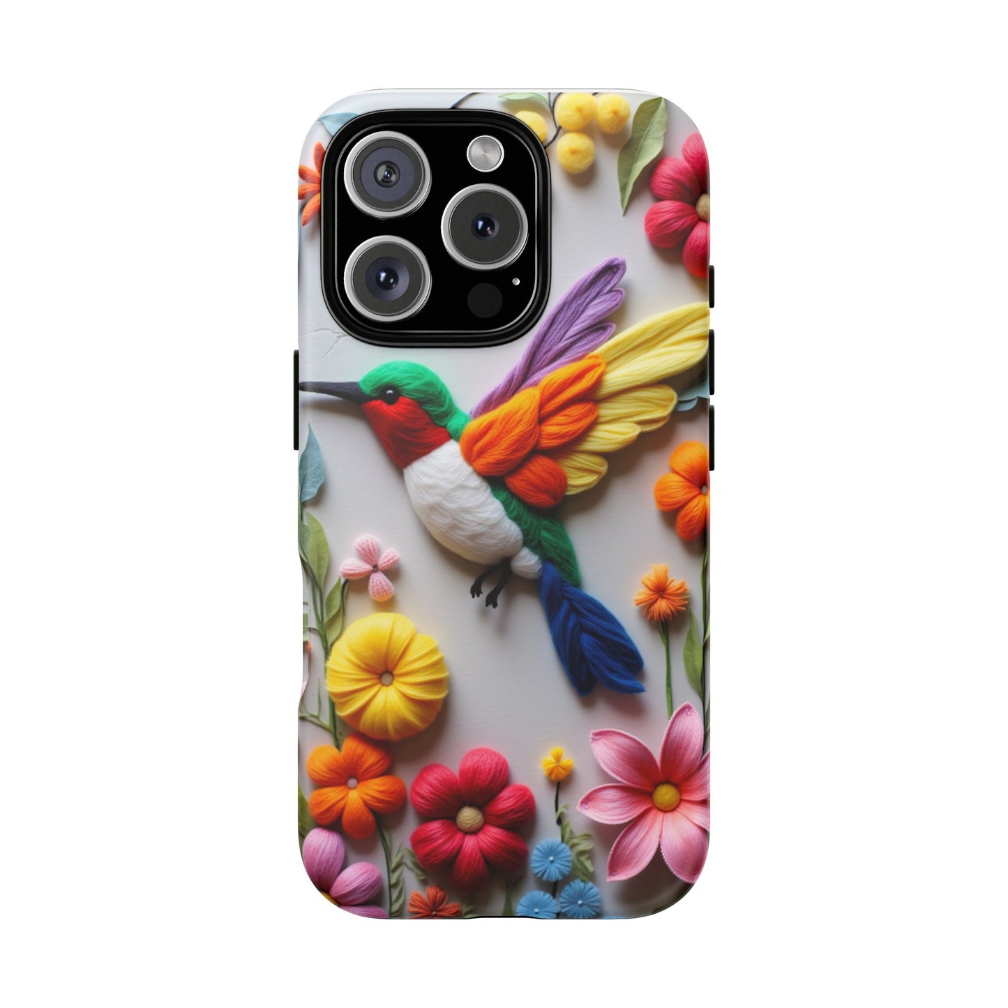 Elegant Hummingbird with Floral Mosaic Design | Nature's Artistic Vibes | Pixel 8 pro