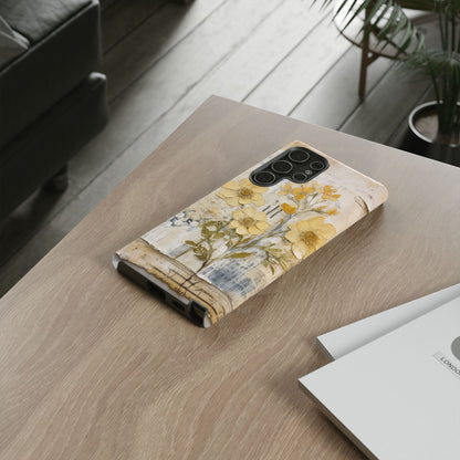 Vintage Botanical Floral Mobile Case