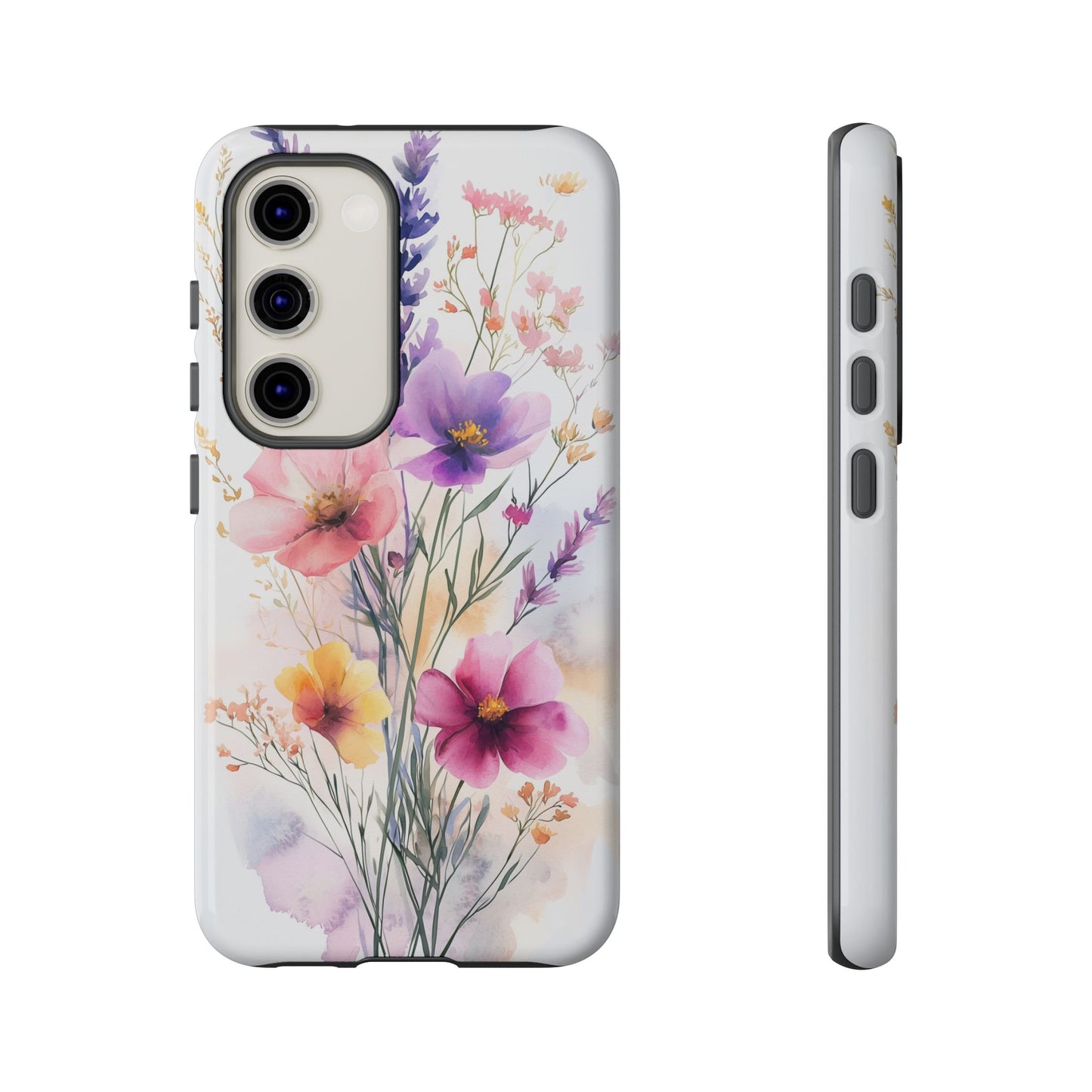 Blooming Meadow Watercolor Phone Case for iPhone, google Pixel & Samsung