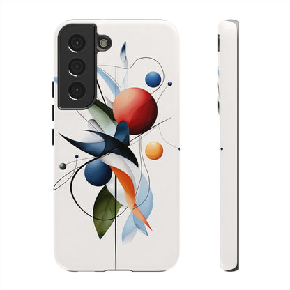 Orbit Bloom – Minimal Abstract Art Phone Case for iPhone, Samsung & Pixel