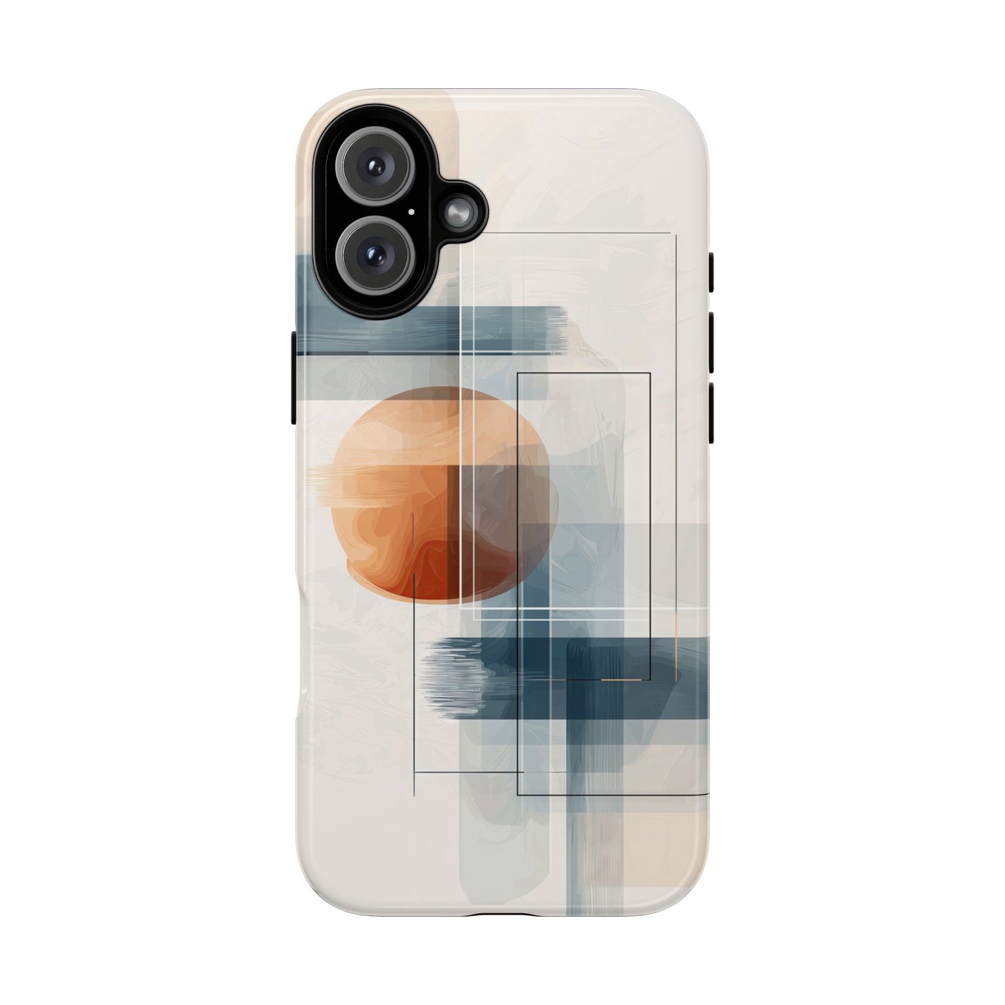 Urban Eclipse – Minimal Abstract Phone Case for iPhone, Samsung & Pixel