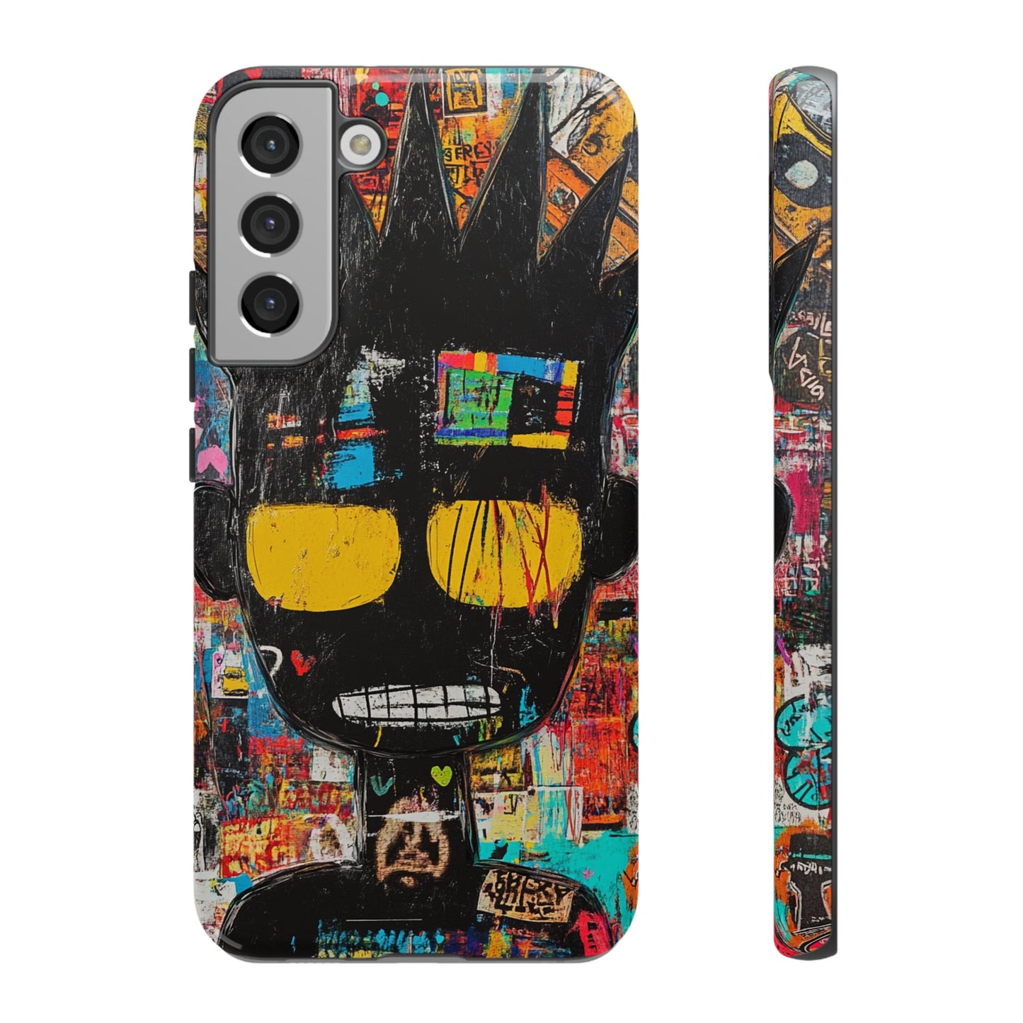 Jean-Michel Basquiat Phone Case – Contemporary Art Design - iPhone, Samsung & Google Pixel Cover - Artistic Painting Case,  Art Lover Gift