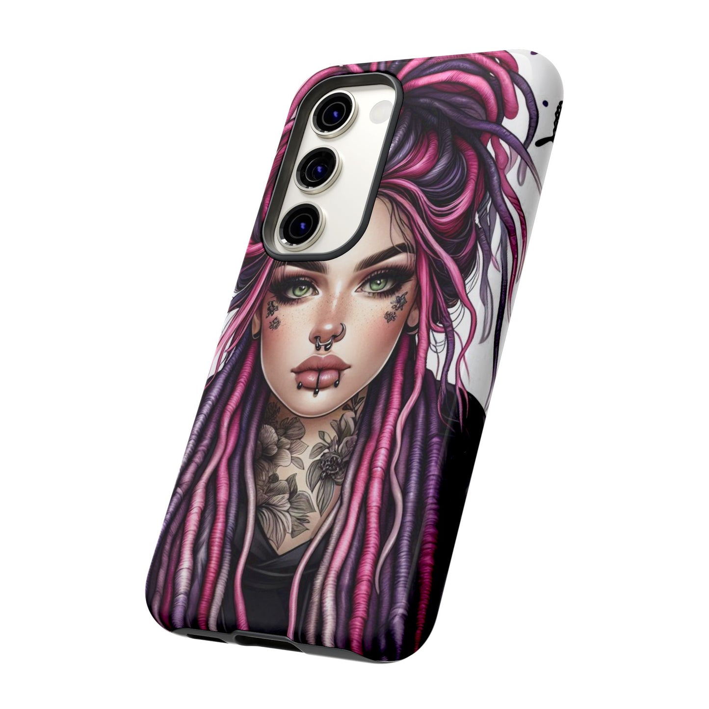Neon Gothic Beauty Mobile Case